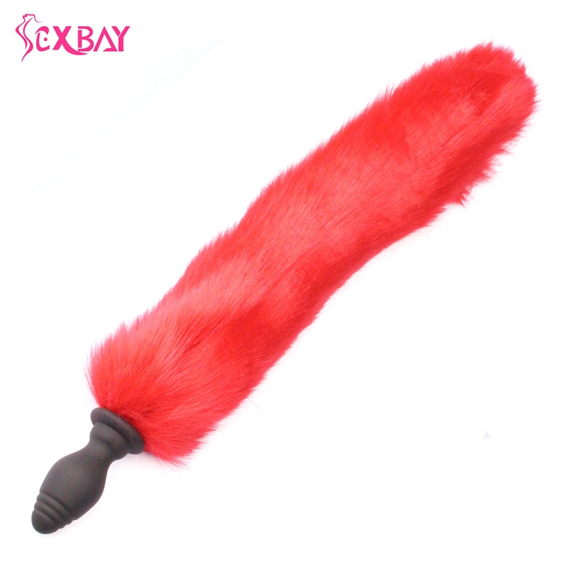 Buy Vibrating fox tail anal plug Online - Lovely Toys Factory